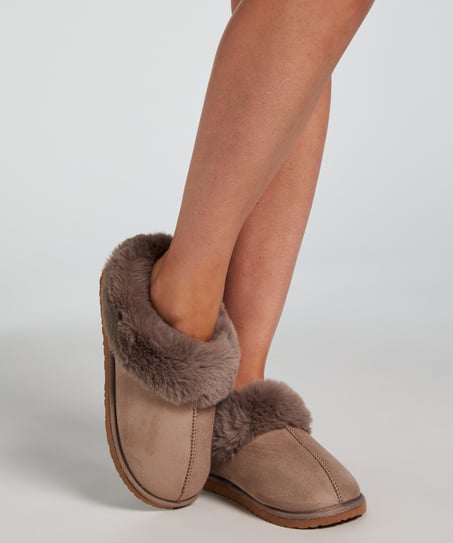 Slippers Reya, Beige