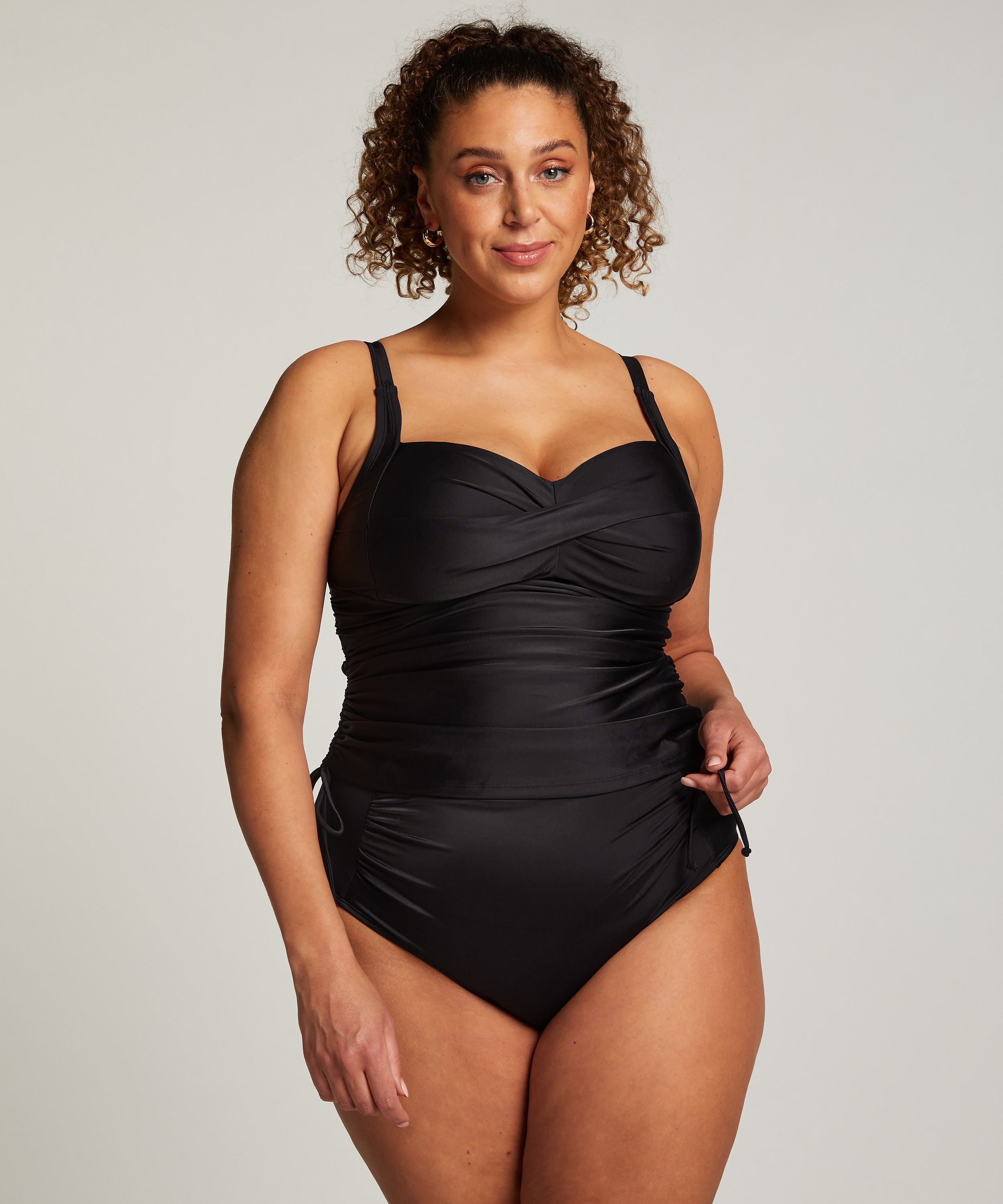 Luxe Shaping Tankini, Black, main