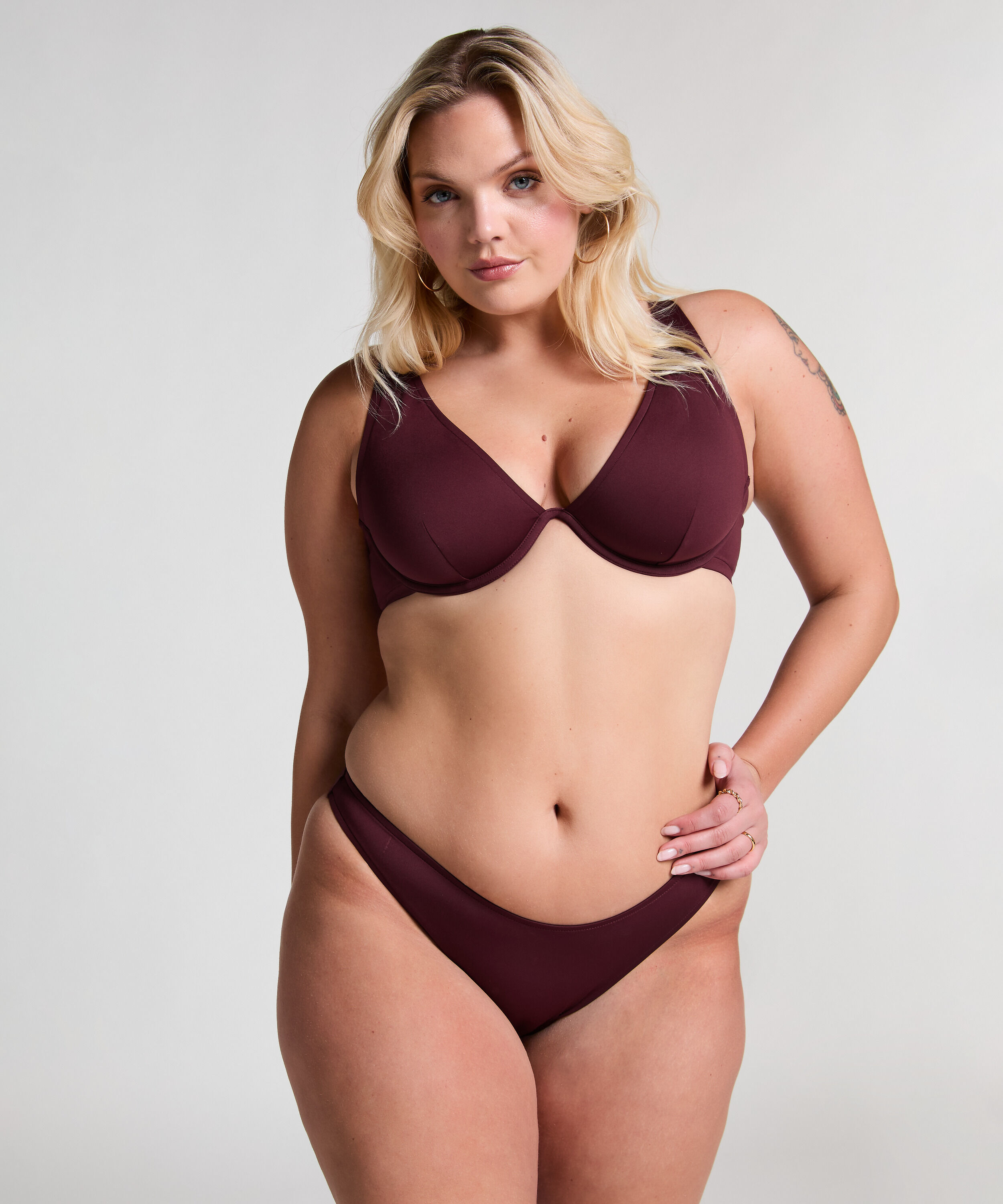 Neoprene Highleg Bikinibottom