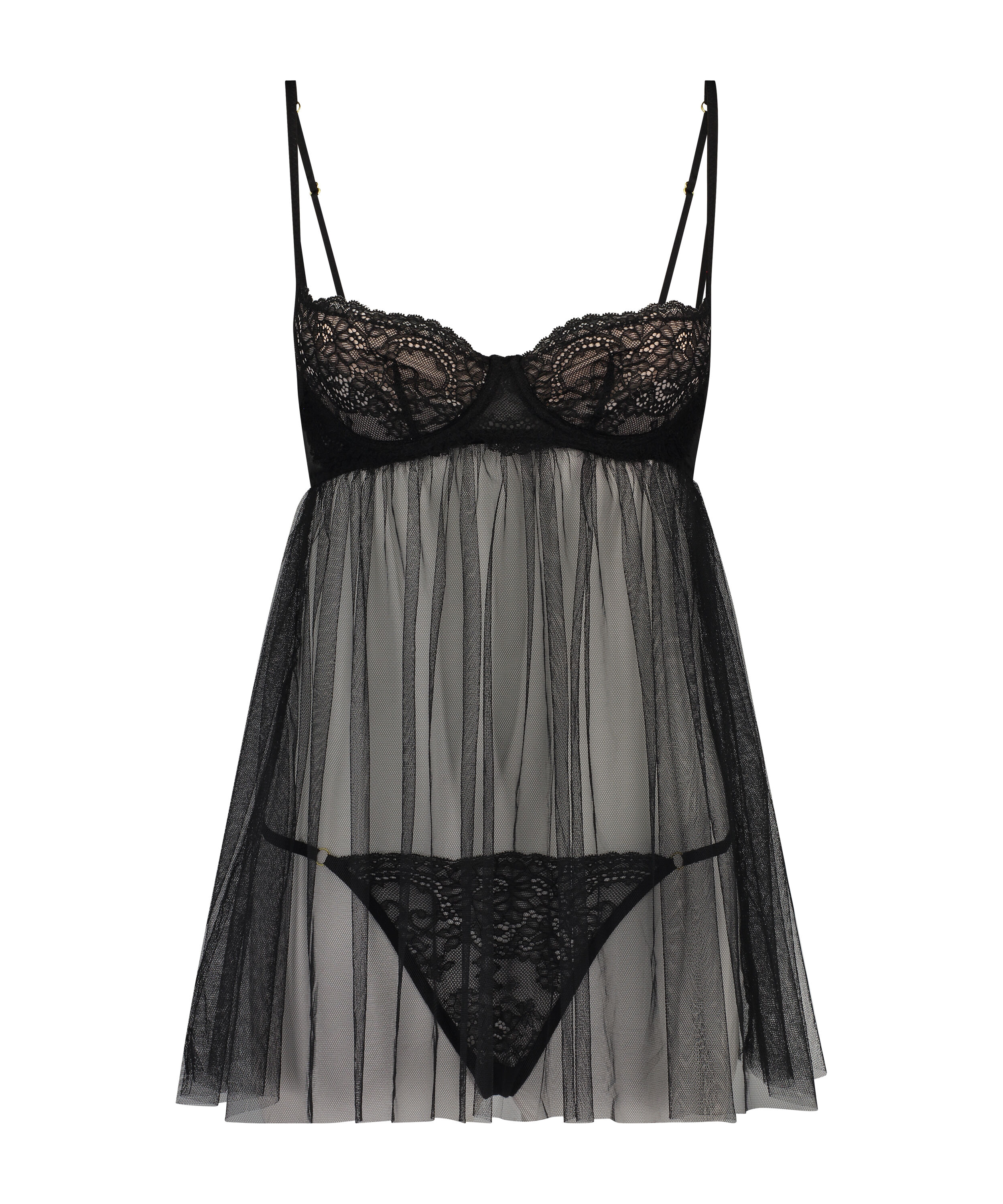 Emily Babydoll, Black