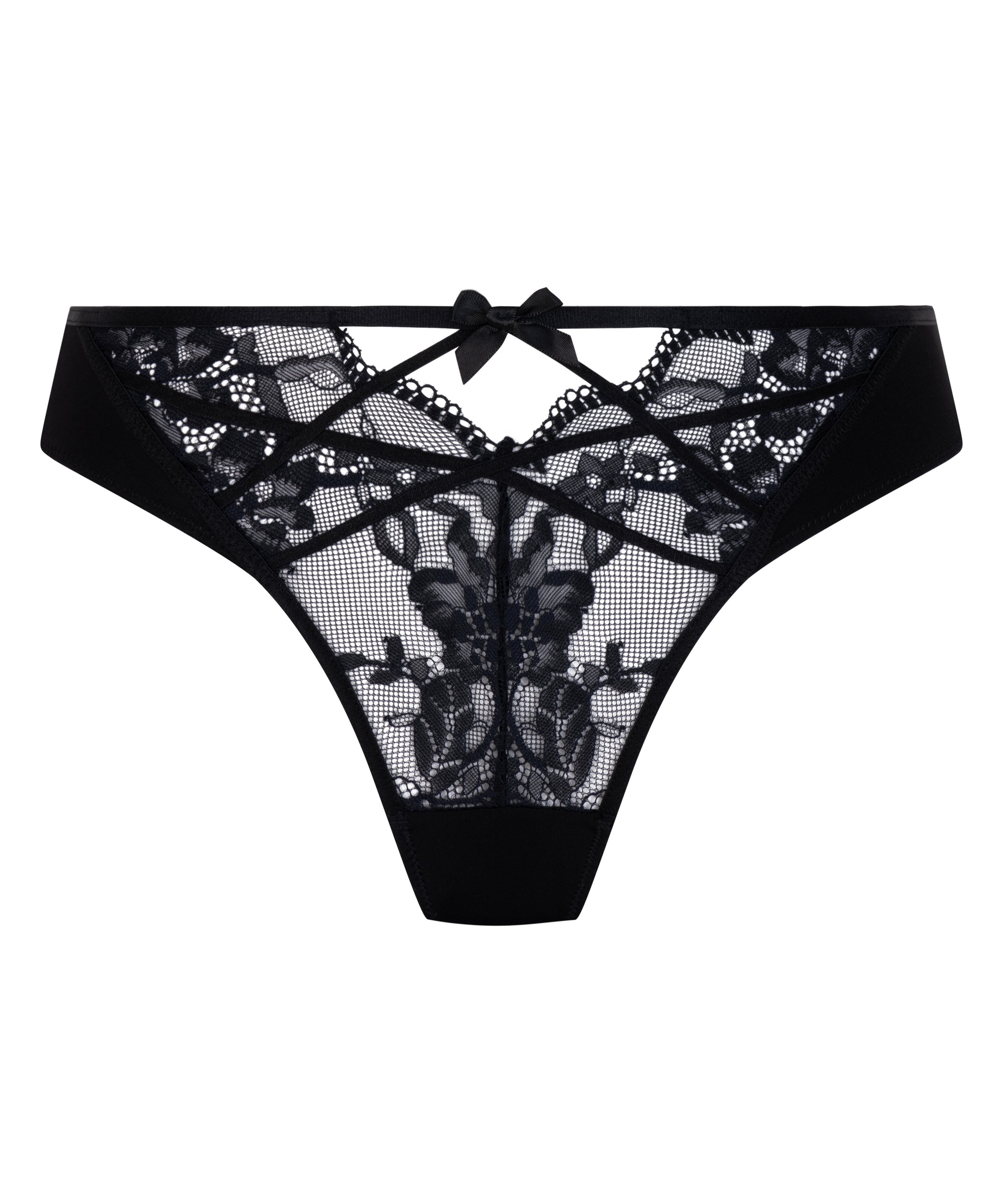 Alora Thong, Black, main