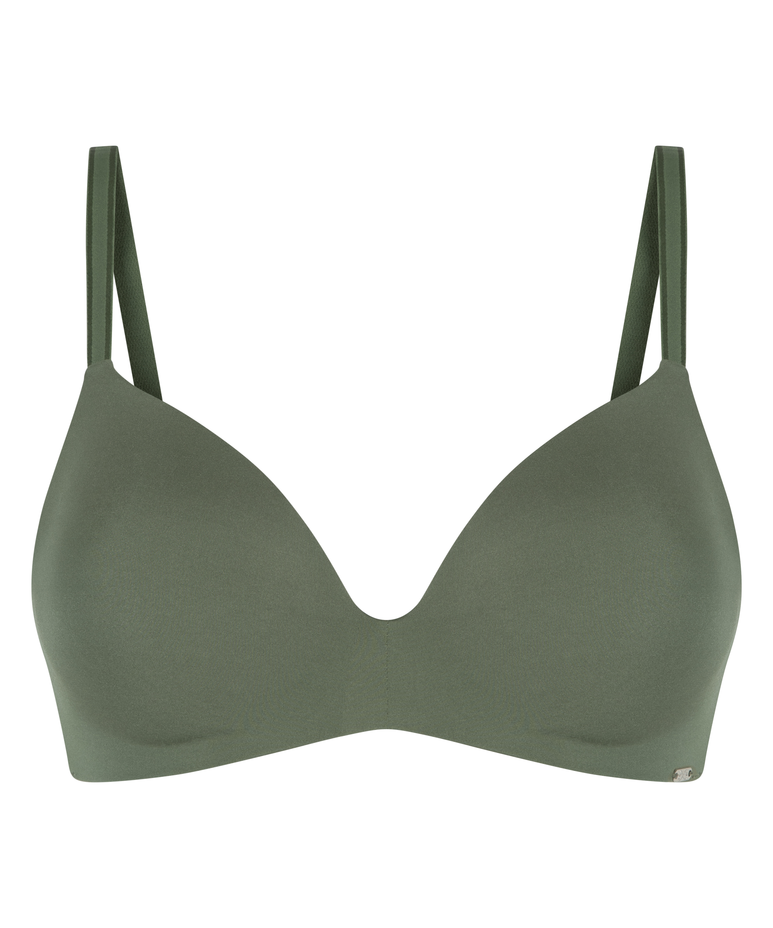 Mona Padded Non-wired Bra, Green, main