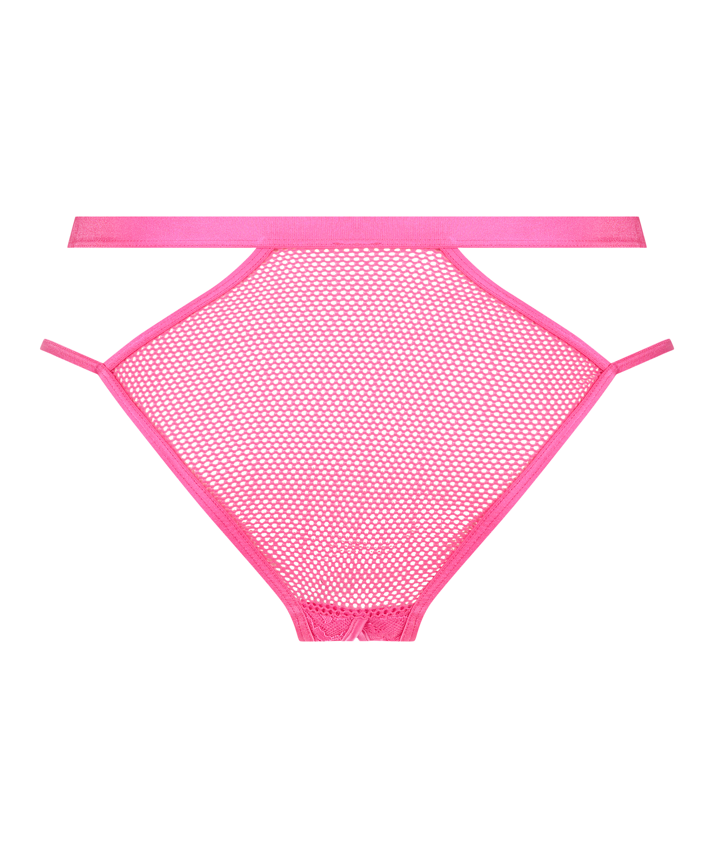 Sadie Open Crotch Brazilian, Pink, main