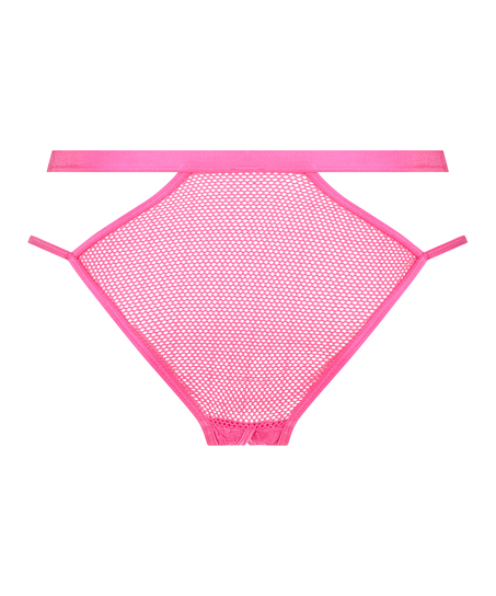 Sadie Open Crotch Brazilian, Pink