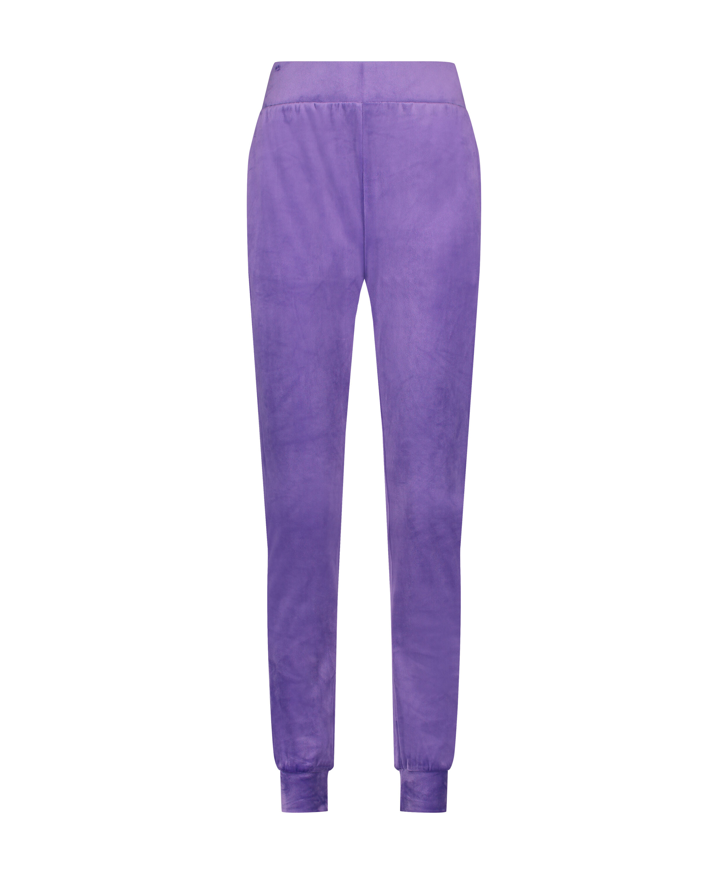 Velours Jogging Pants, Purple