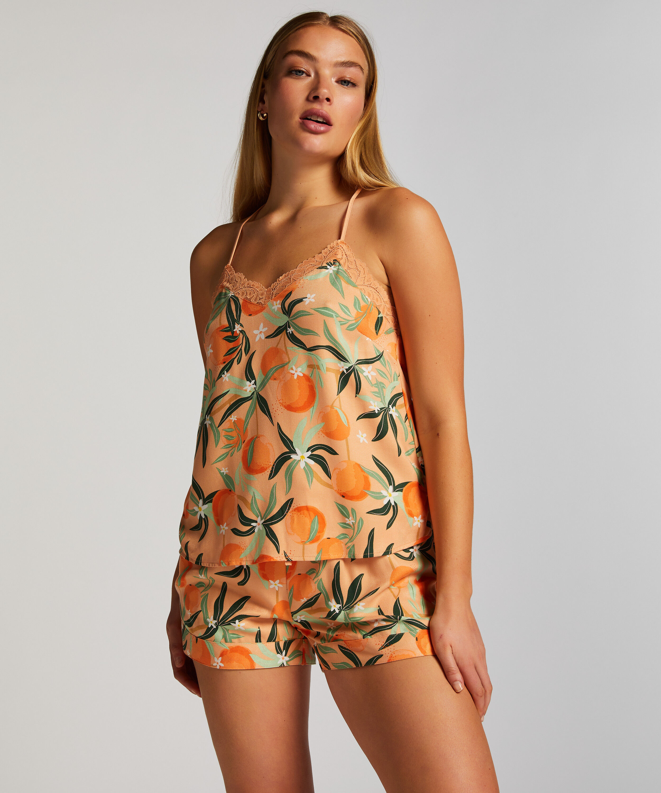 Pyjama Shorts, Pink Pyjama Shorts, Pink