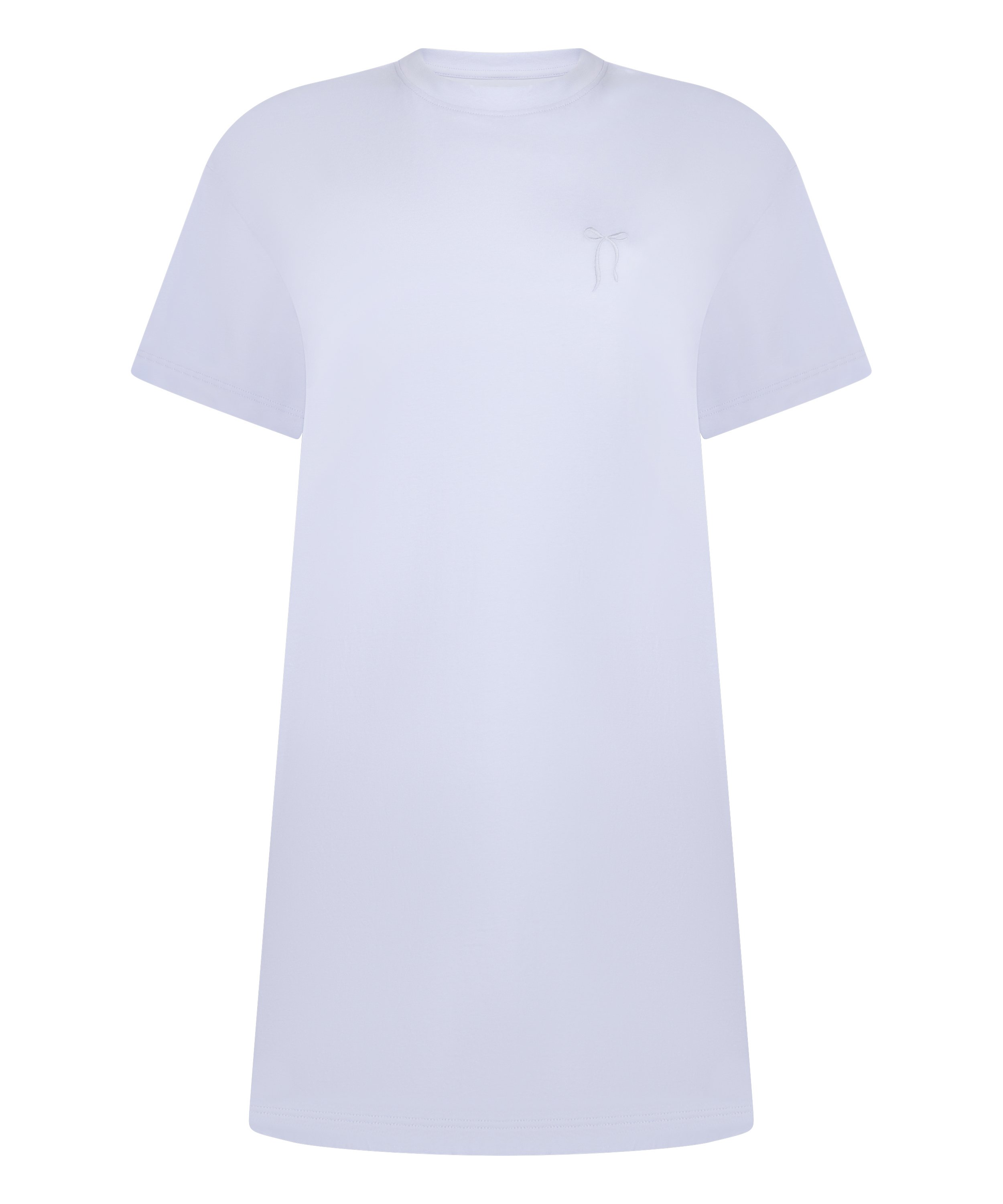 Round Neck Nightshirt, Blue, main