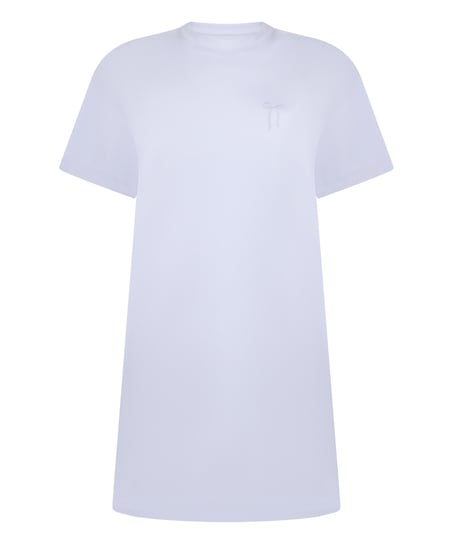 Round Neck Nightshirt, Blue