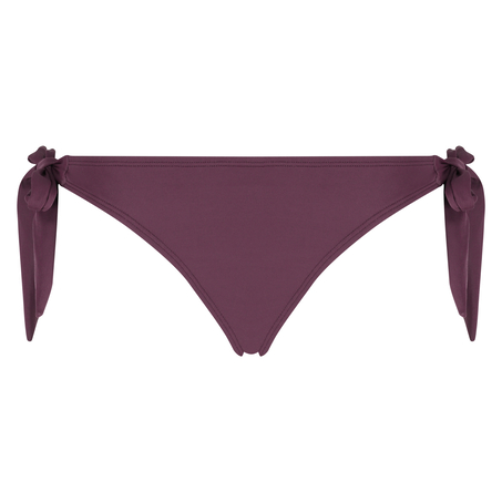 Brazilian low rise Borneo mesh bikini bottoms, Purple