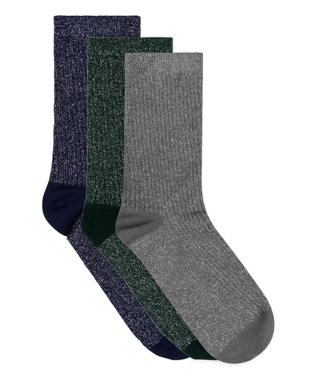 3 pack Giftpack Socks, Blue