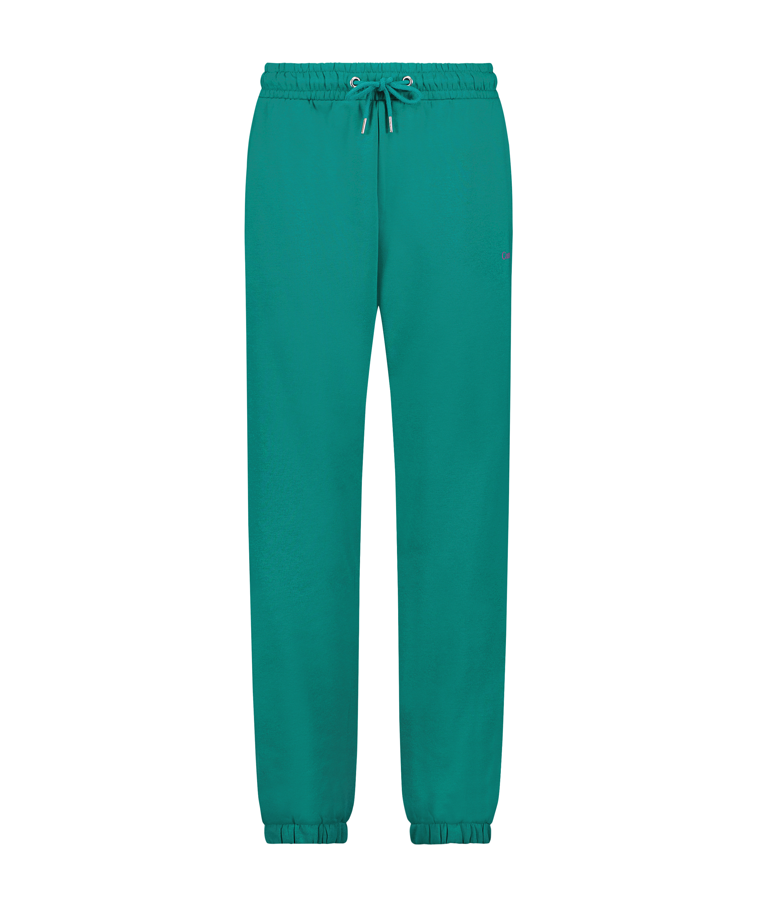 Sweat jogging bottoms, Green, main