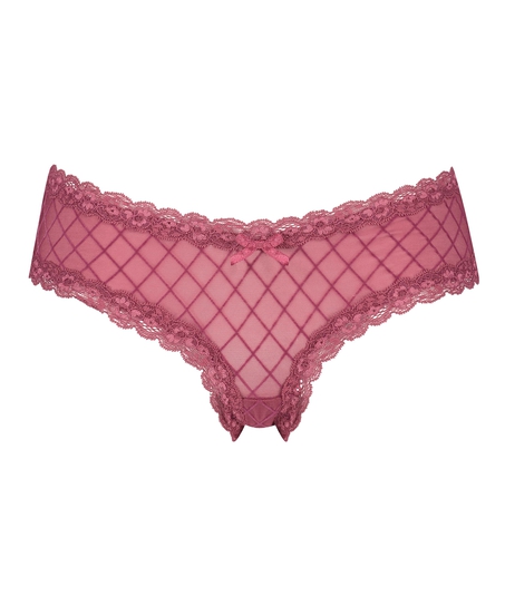 V-shape Mesh Brazilian, Red