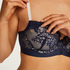 Adelaide Padded Underwired Maternity Bra, Blue