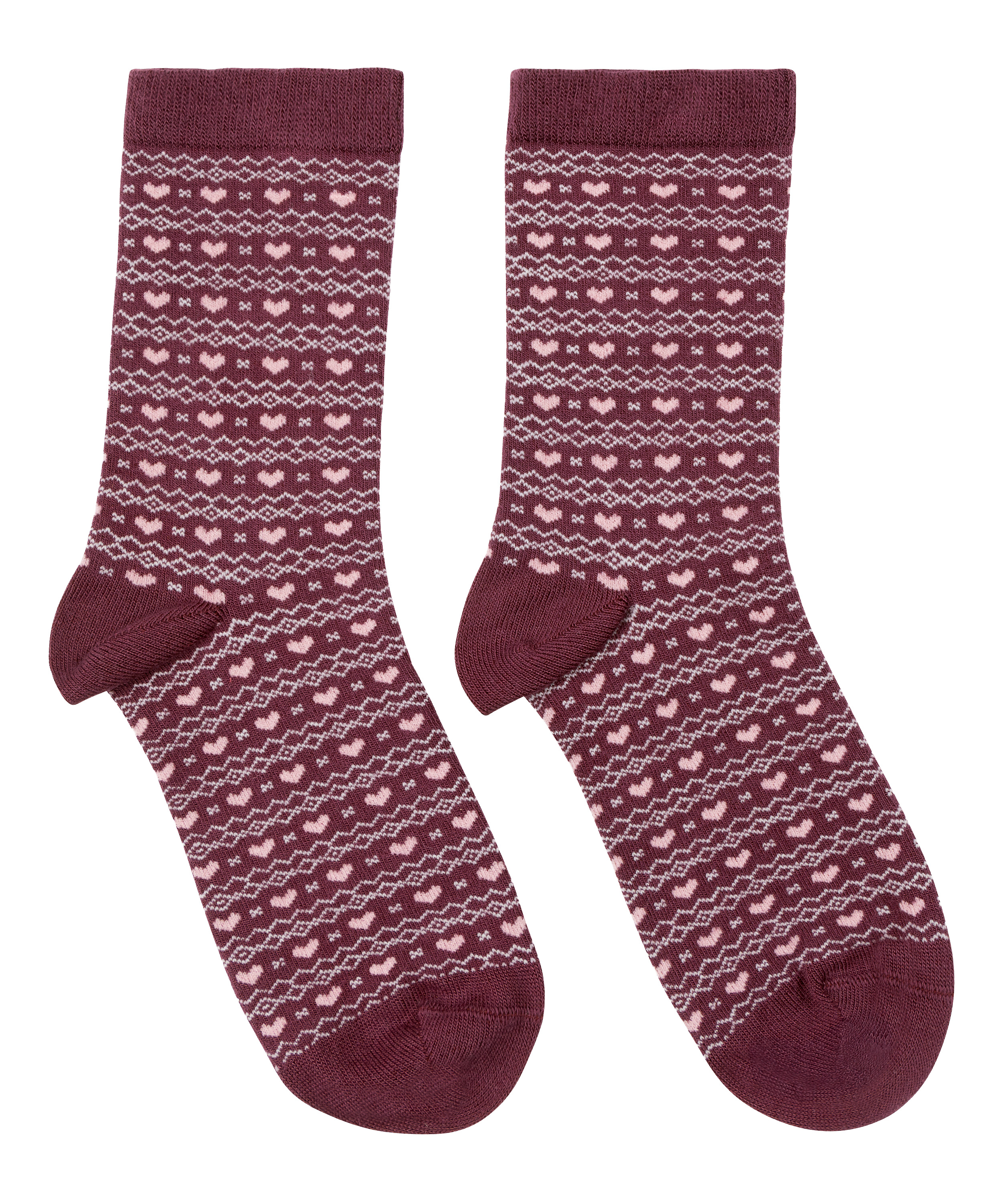 Modal Crew Socks, Purple, main