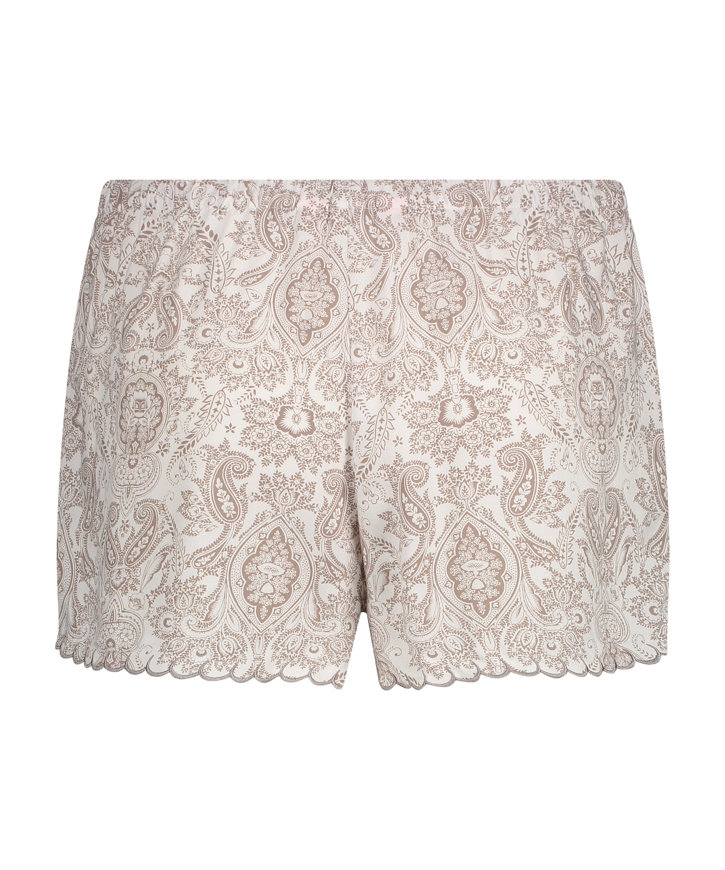 Pyjama Shorts, White, main