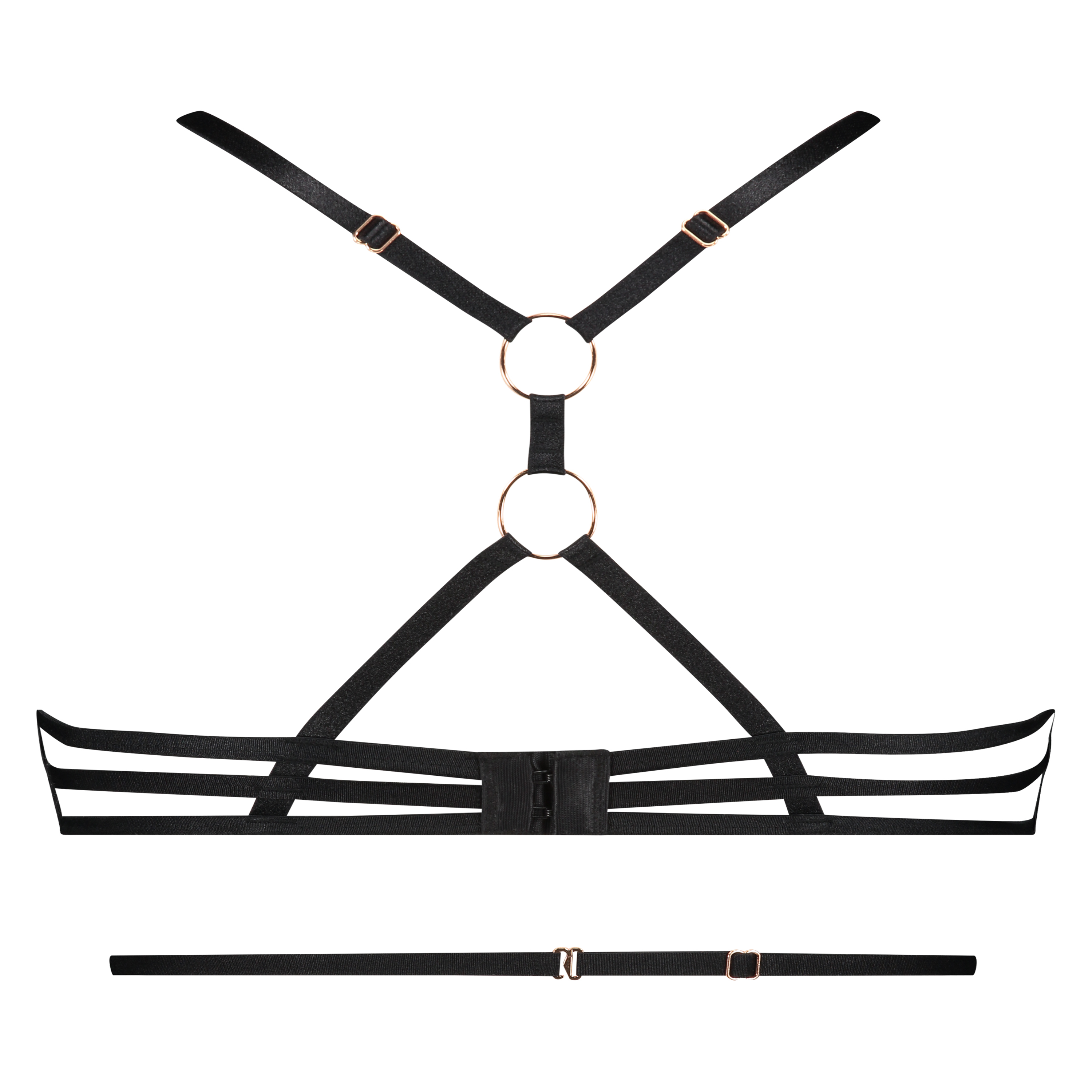 Dahlia Non-Padded Underwired Bra, Black, main