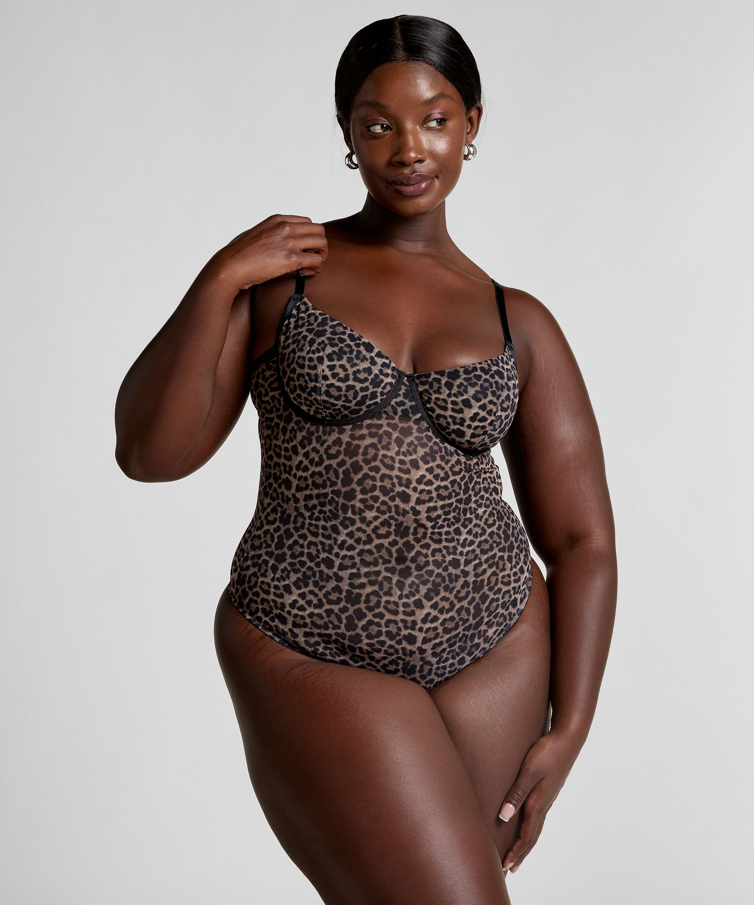 Tara Leopard Body, Black