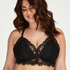 Olivia bralette Curvy, Black