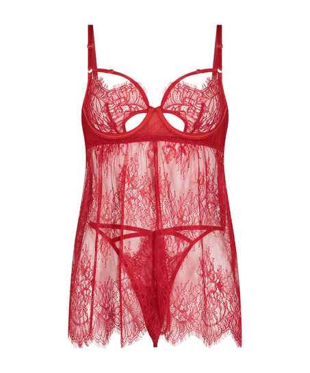 Romance Babydoll, Red