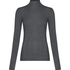 super soft Turtleneck shirt with Cashmere, Grey