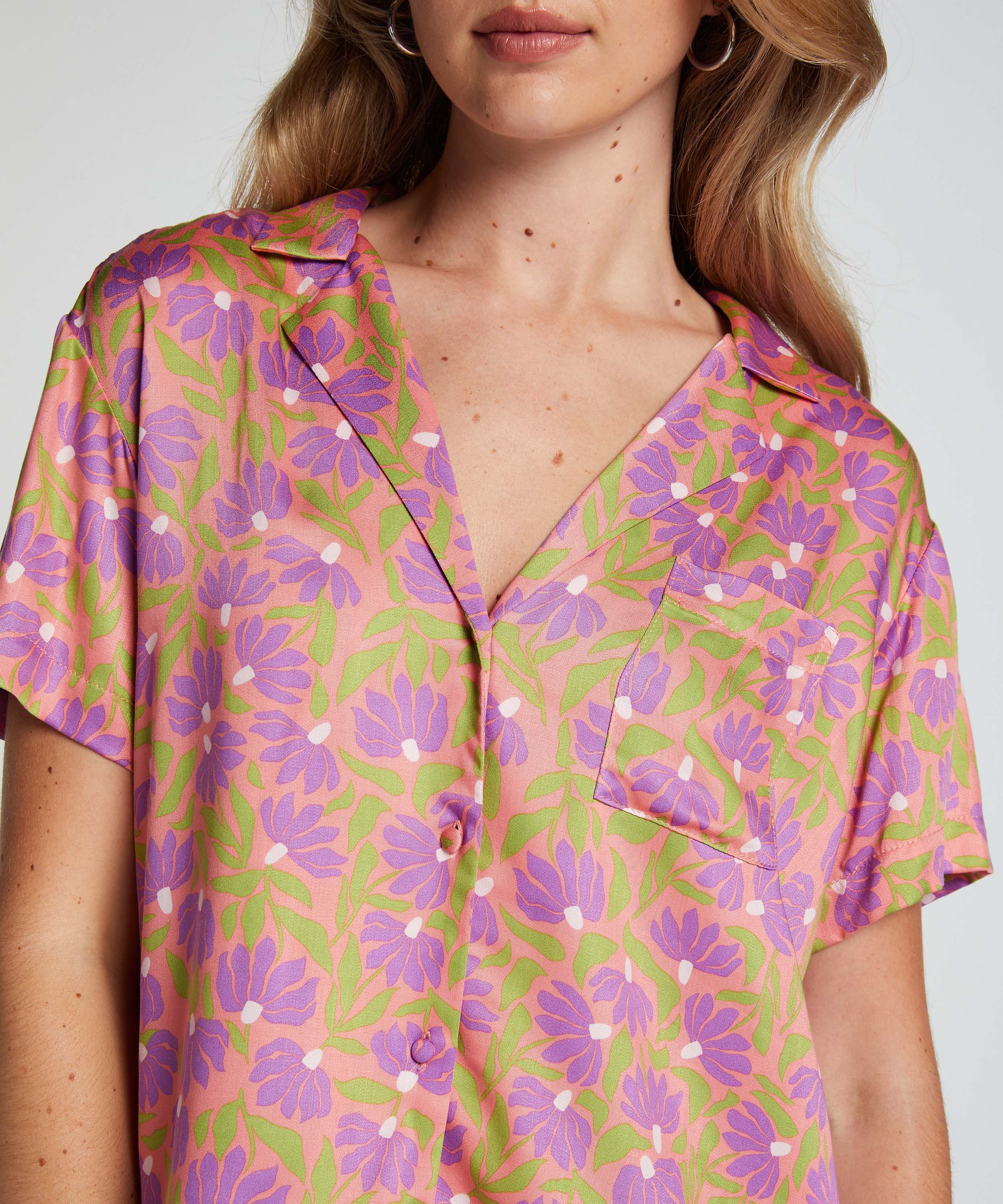 Springbreakers Pyjama Top, Pink, main