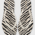 Zebra flip-flops, Black