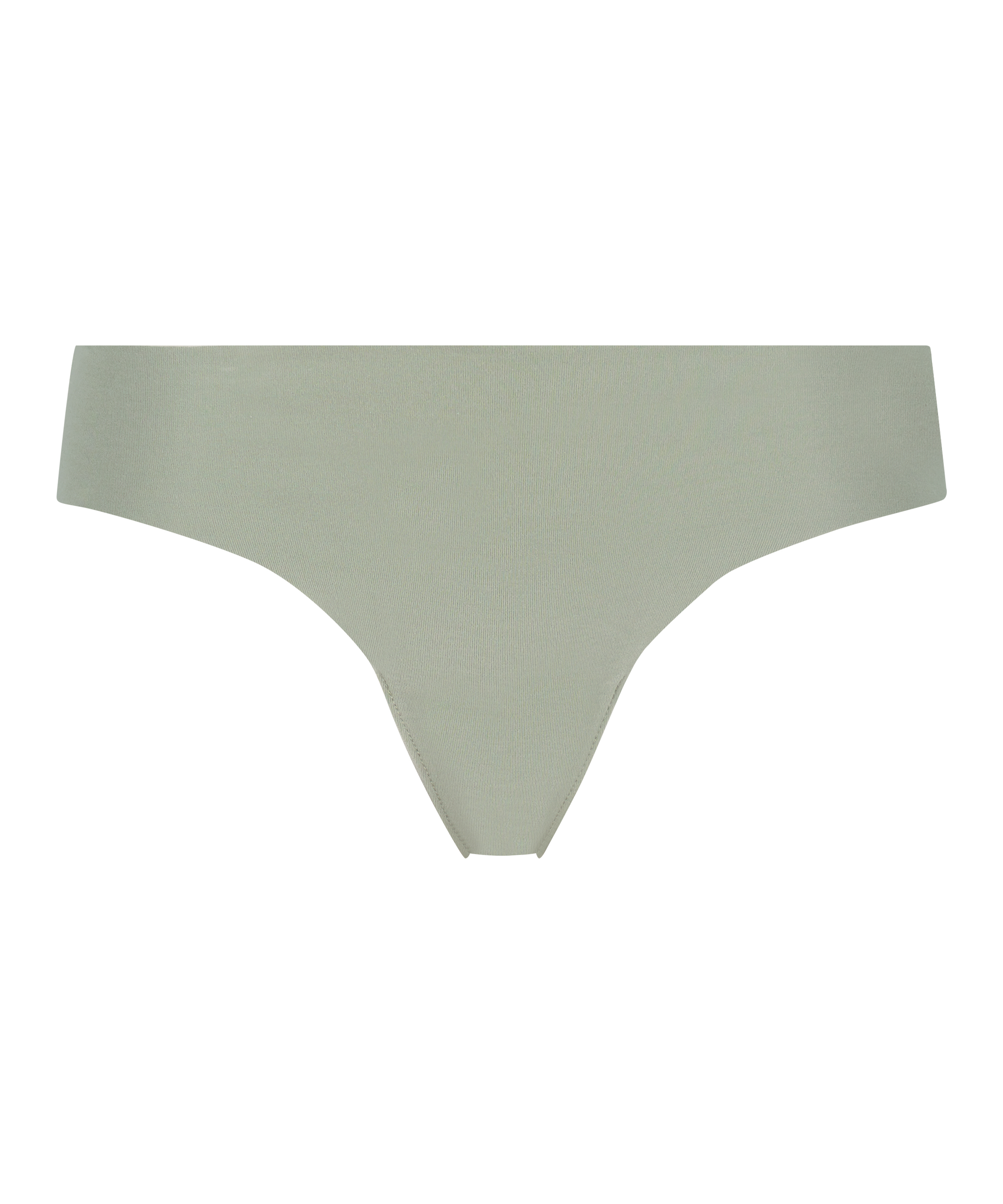 Invisible cotton thong, Green, main