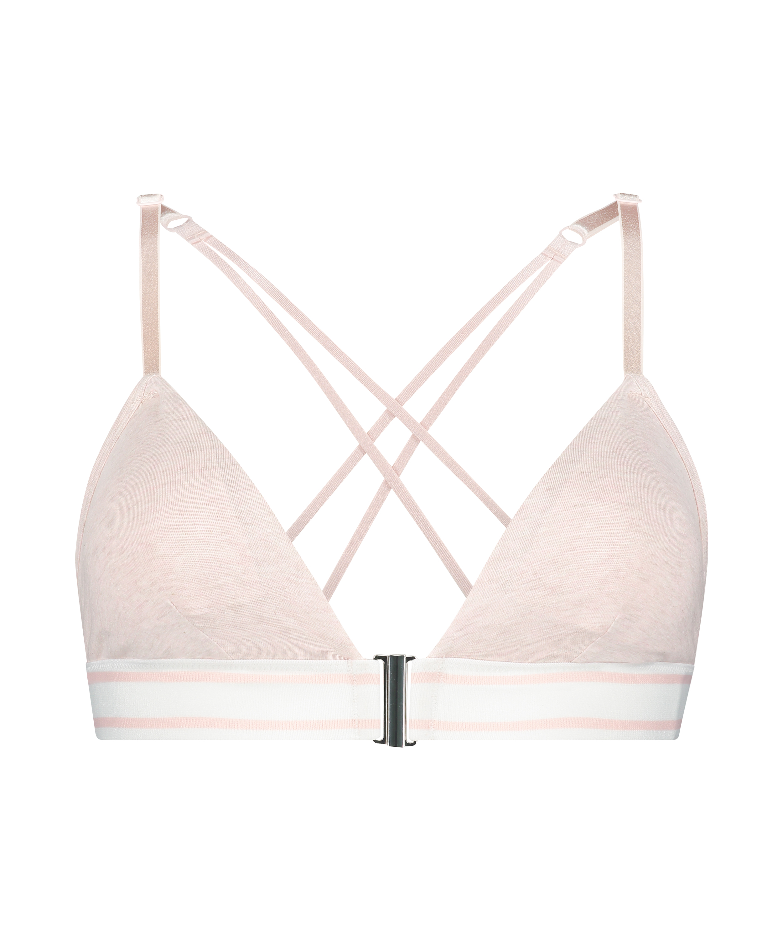 Casey cotton padded triangle bralette for £22 Nonwired Bras