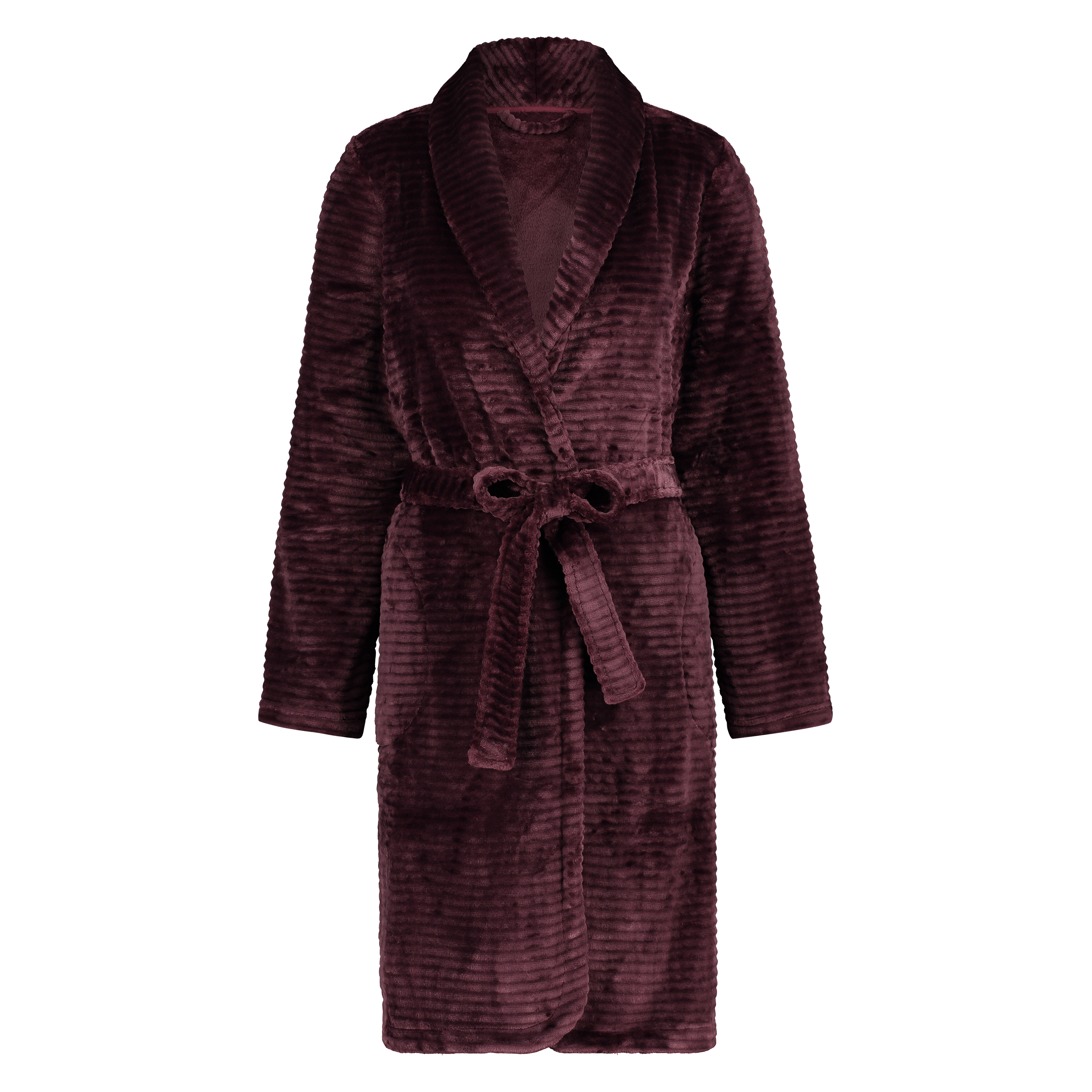 Short Fleece Ribbed Bathrobe for £37 Robes Hunkemöller