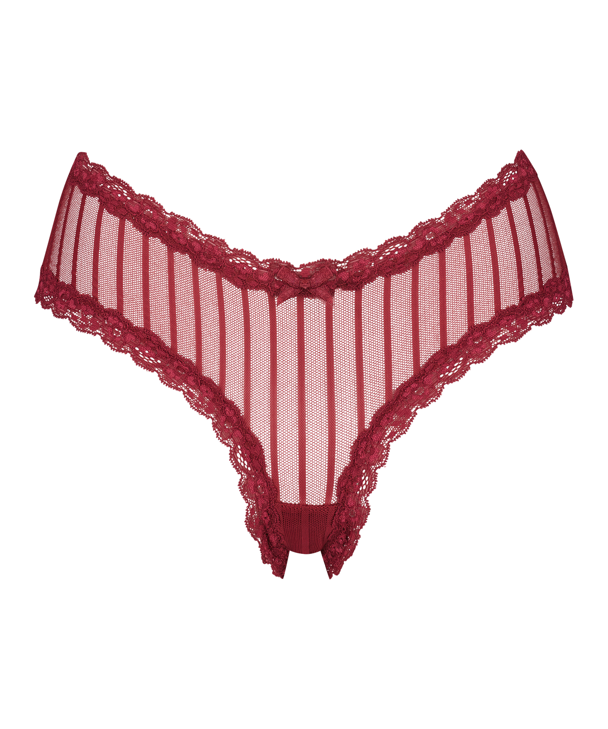 Vshaped Brazilian knickers mesh for £8 New Arrivals Hunkemöller
