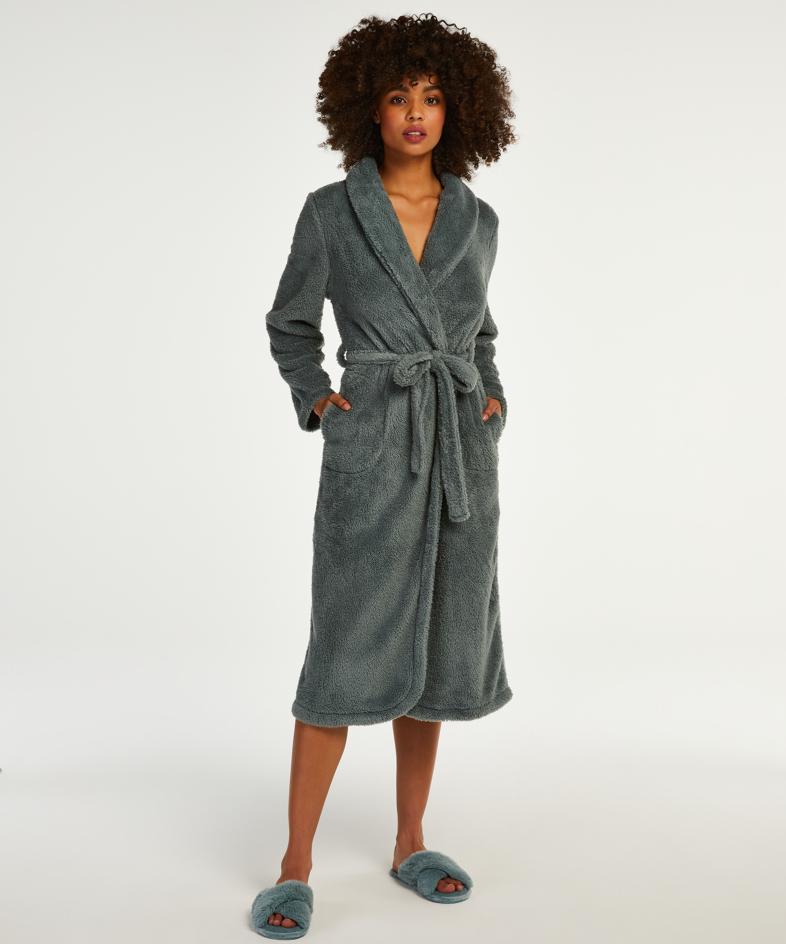 Long Fleece Bathrobe for £40 Dressing Gown Hunkemöller