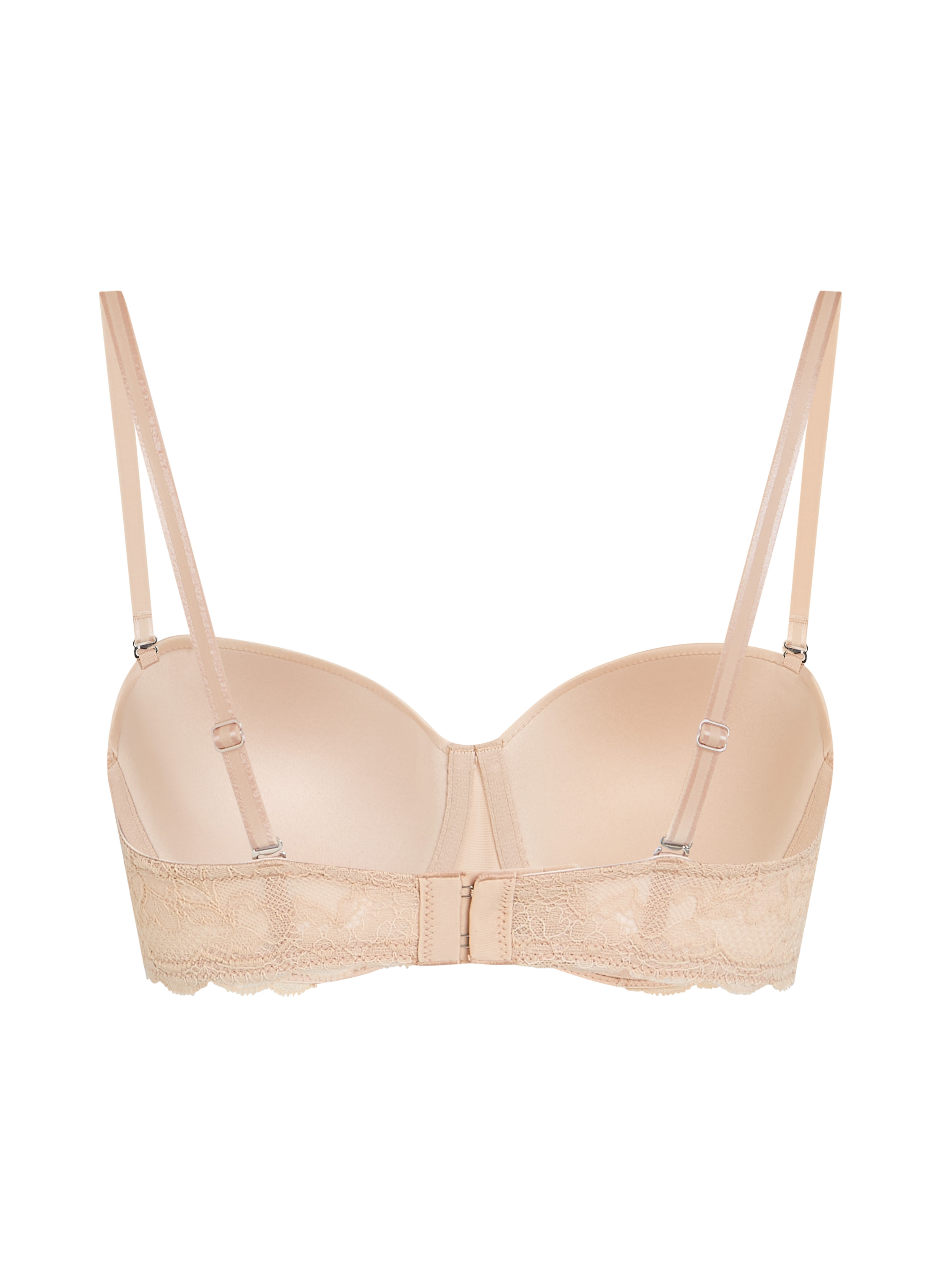 Angie Padded Underwired Strapless Bra for £29 Plus Size Bras