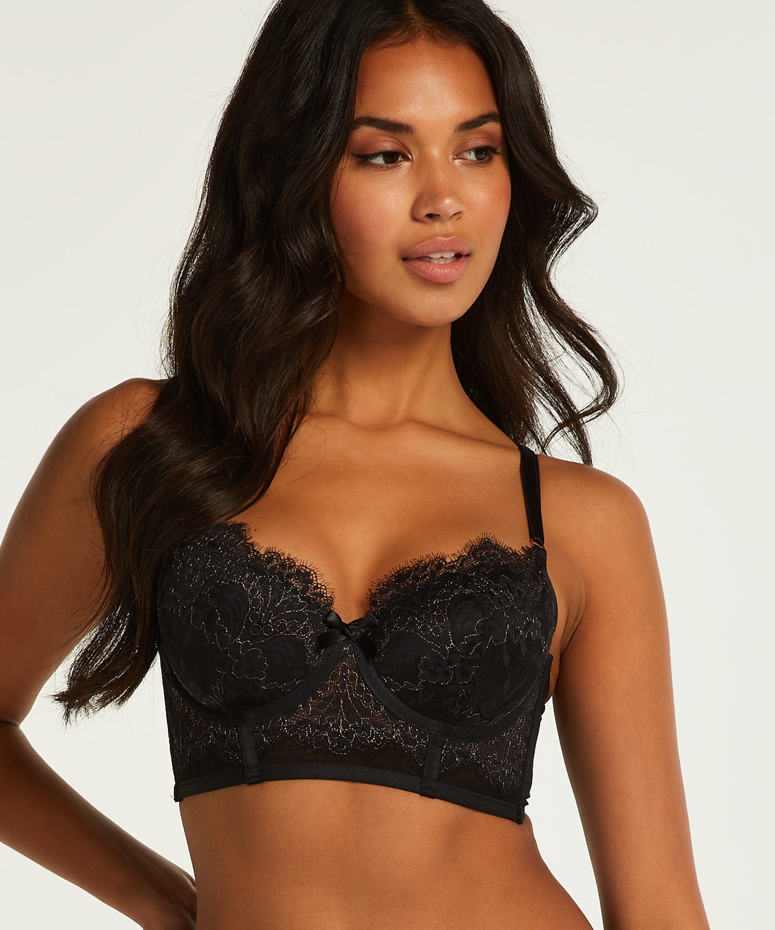 Arabella padded longline underwired bra for £34 Padded bras Hunkemöller