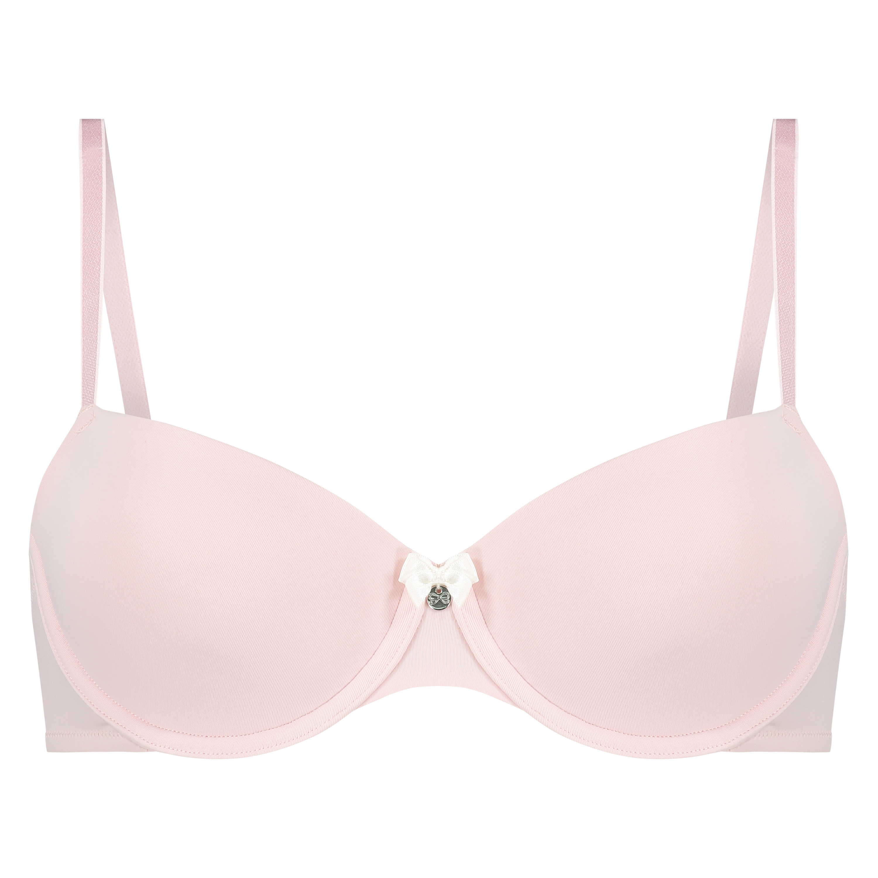 Demi Padded Underwired Bra, Pink, main