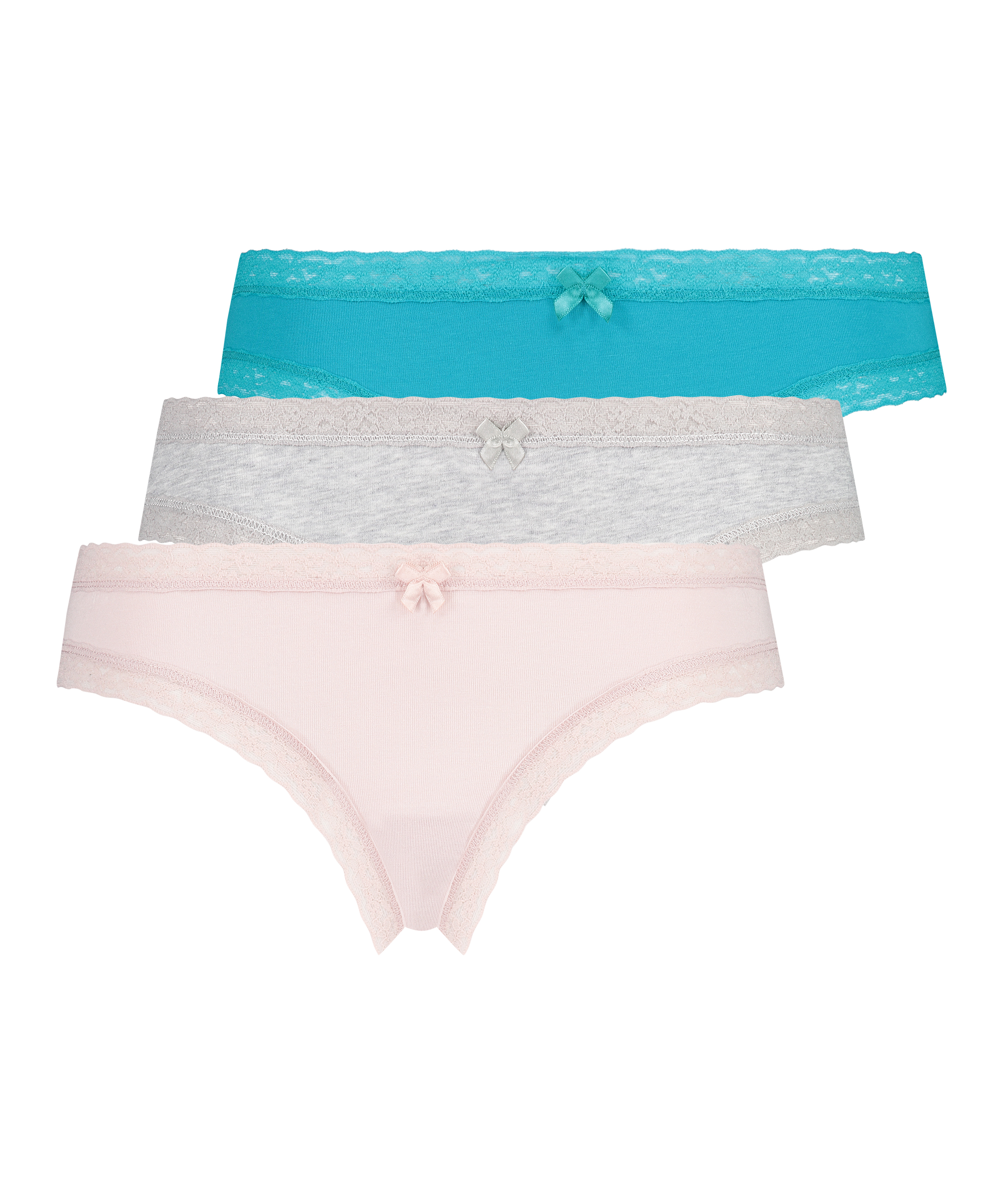 3Pack Brazilian Knickers cotton for £14.00 All Knickers Hunkemöller