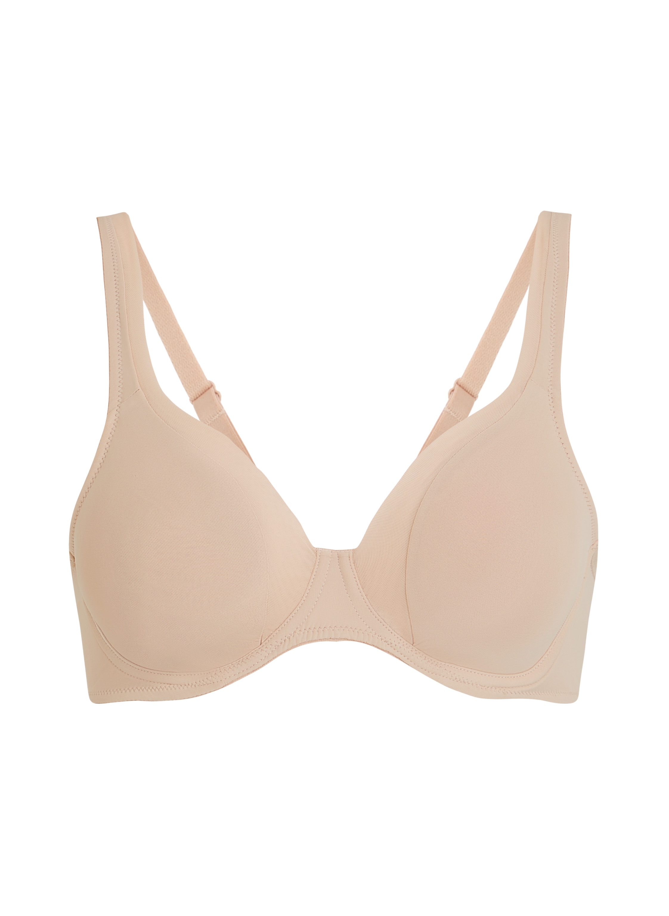 Mesh nonpadded underwired bra for £30 NonPadded Bras Hunkemöller